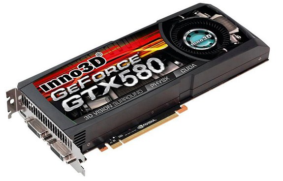 Inno3D GeForce GTX 580