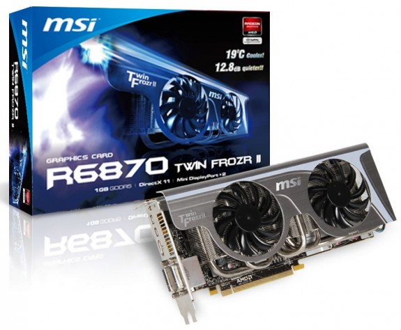 MSI Radeon HD 6870 Twin Frozr II