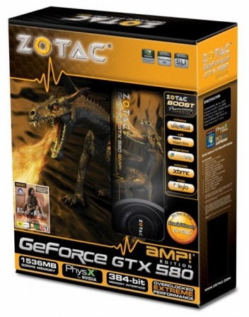 Zotac GeForce GTX 580 AMP! Edition