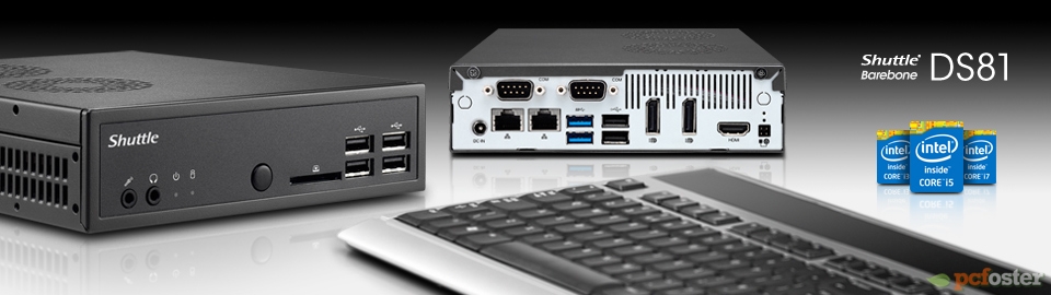 Shuttle Barebone DS81