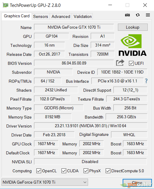 Inno3D iChill GTX 1070 Ti X3