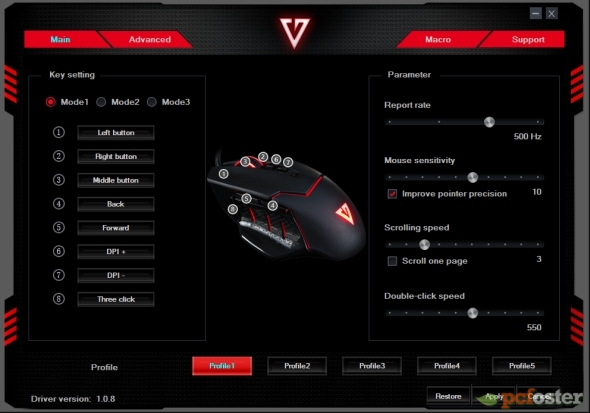 Modecom VOLCANO MC-GMX4