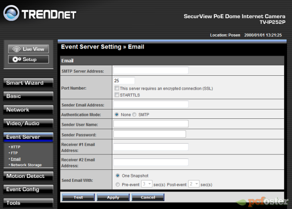 Trendnet TV-IP252P