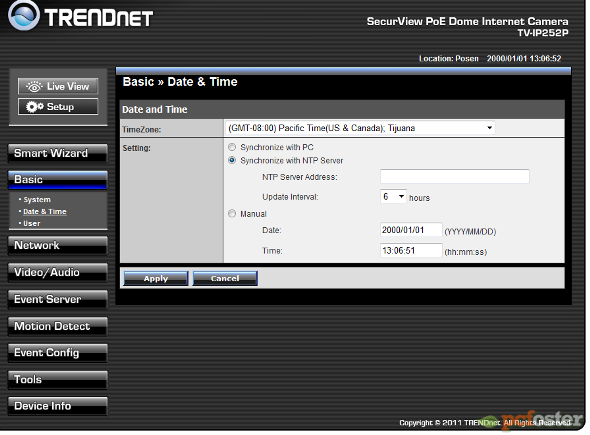 Trendnet TV-IP252P