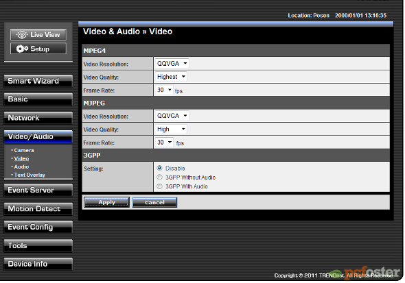 Trendnet TV-IP252P