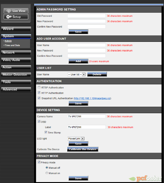 Trendnet TV-IP672WI