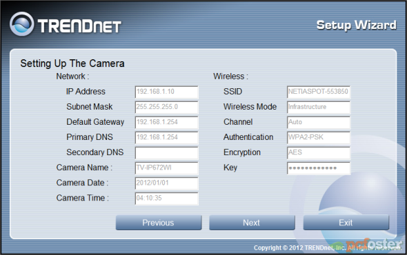 Trendnet TV-IP672WI