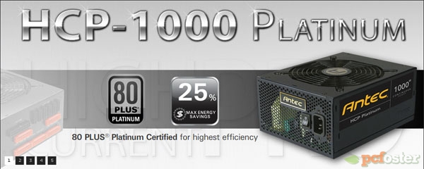 Antec High Current Pro HCP 1000-EC 80 Plus Platinum