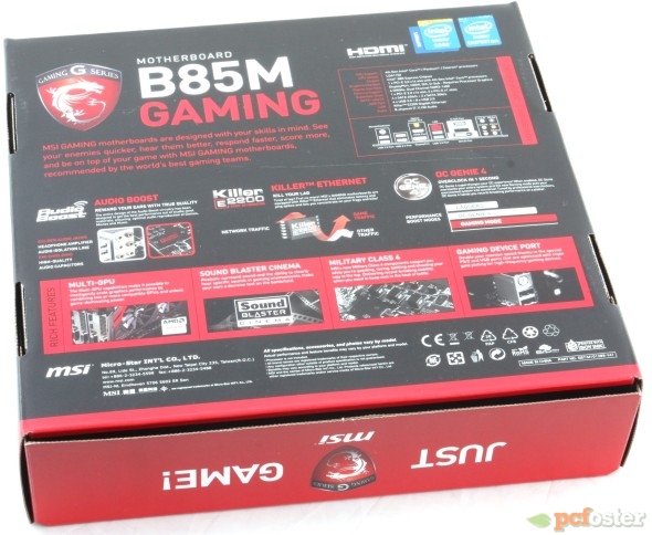 MSI B85M Gaming