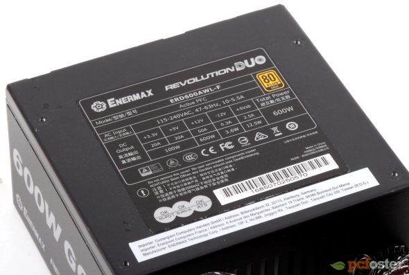 Enermax Revolution Duo 600 W