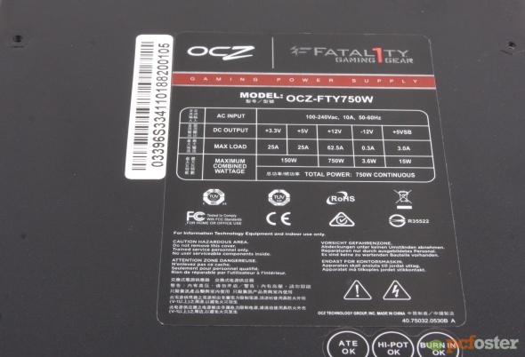 OCZ Fatal1ty 750 W