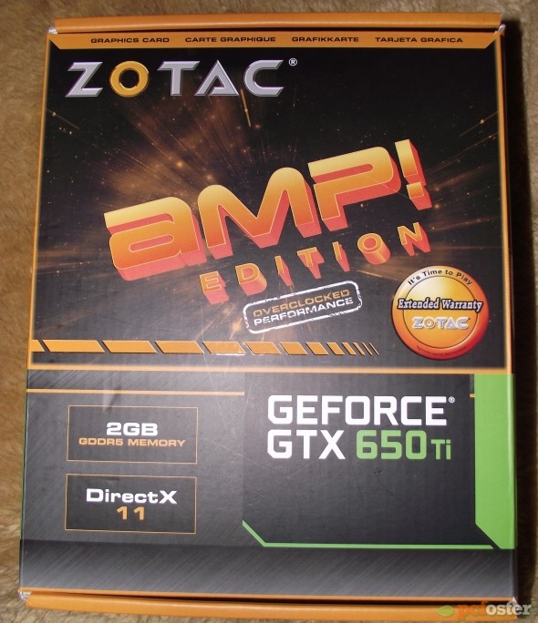 Zotac GTX650Ti AMP! Edition