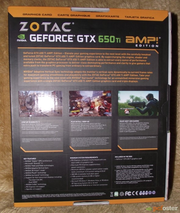 Zotac GTX650Ti AMP! Edition