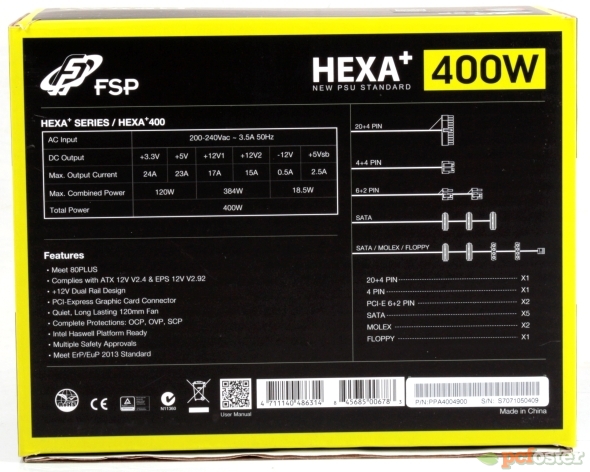 FPS Hexa+ 400W