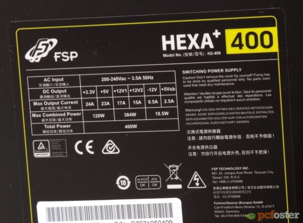 FPS Hexa+ 400W