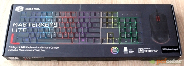 Cooler Master MasterKeys Lite L Combo RGB