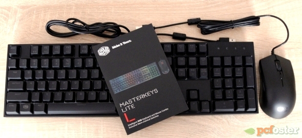 Cooler Master MasterKeys Lite L Combo RGB