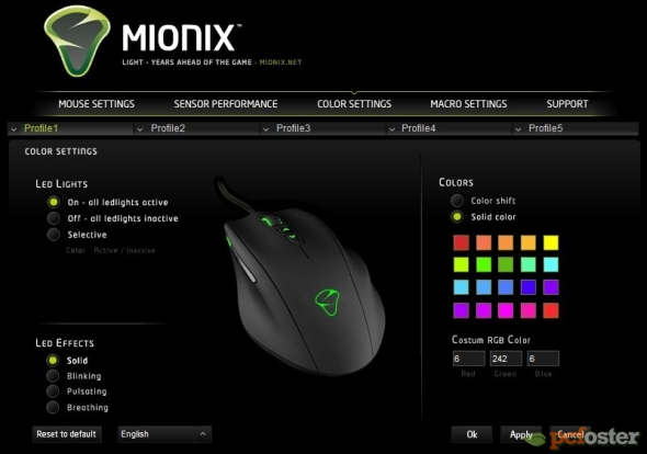 Mionix Naos 8200