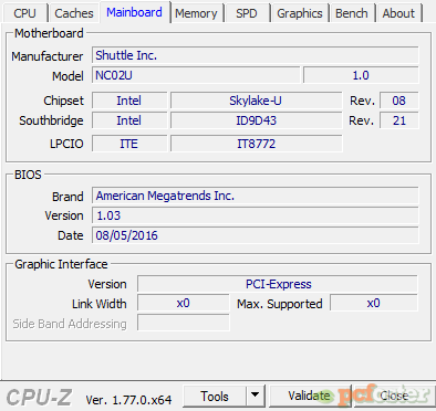 Shuttle NC02U