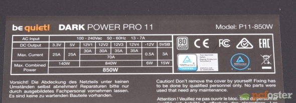 be quiet! Dark Power Pro 11 850 W