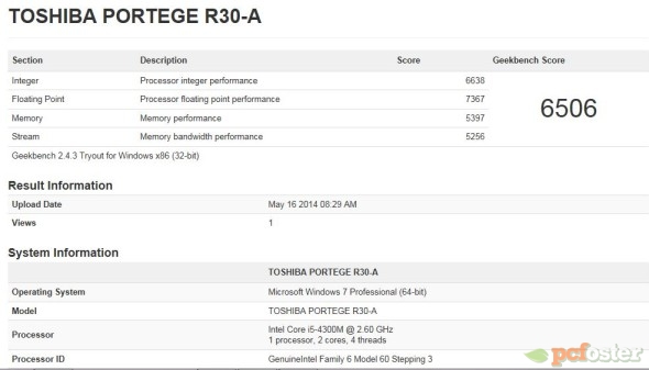 Toshiba Portege R30