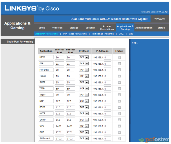 Linksys software