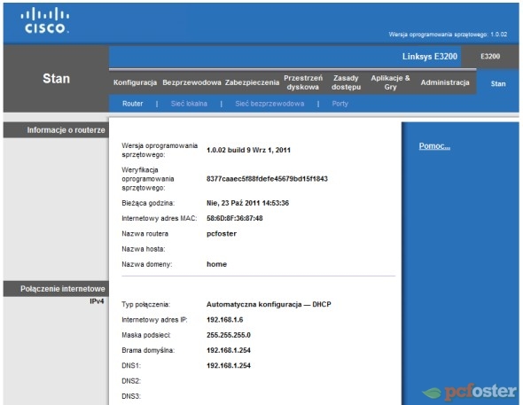 Cisco Linksys E3200