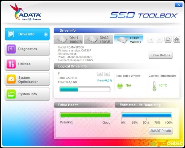 Adata SP550