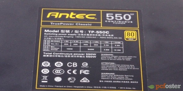 Antec TruePower 550W