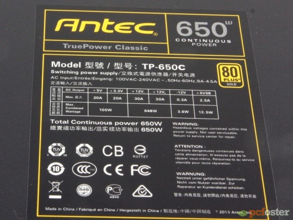 Antec TruePower 550W