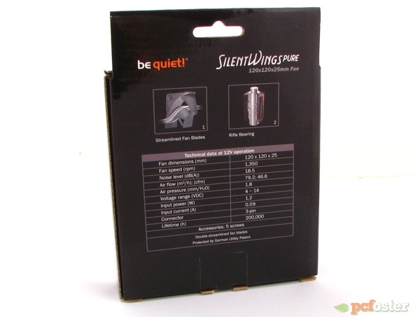 be quiet! Silent Wings Pure 120mm